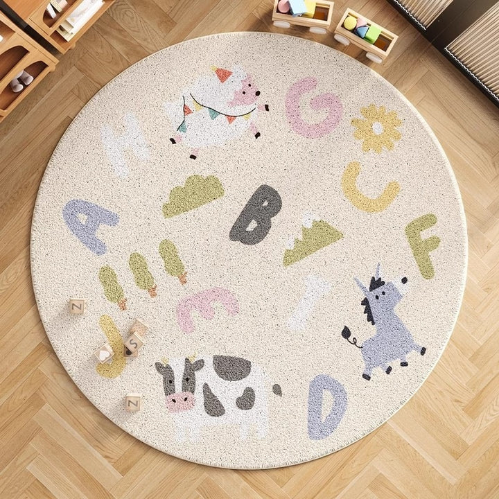Fun Print Area Rug for Home Decor