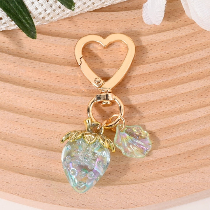 Keychain with Fruity Strawberry Design Kalsten