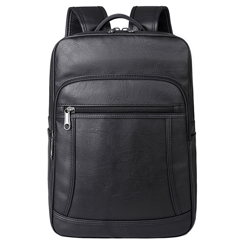 Sleek Professional Leather Laptop Backpack Kalsten