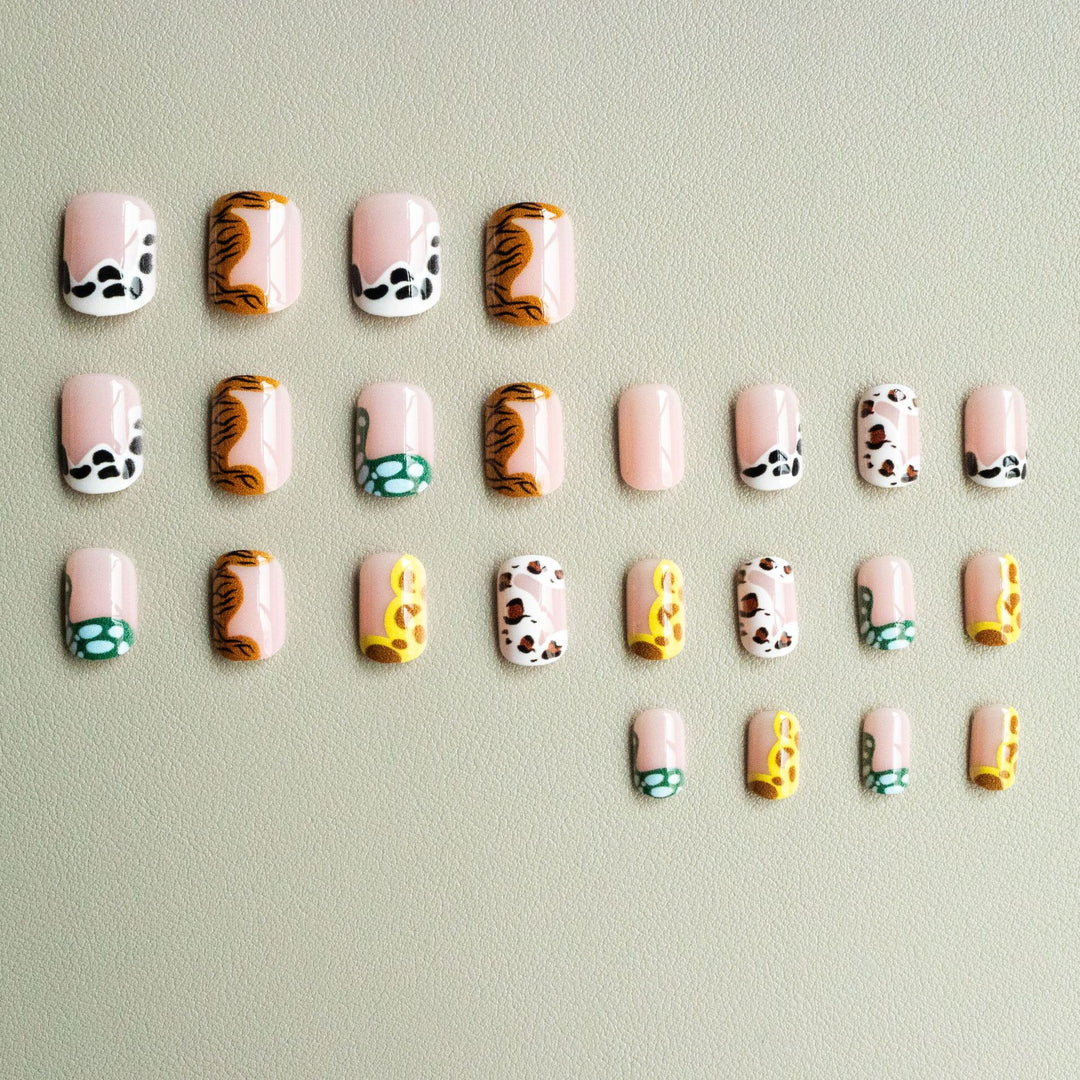 Artistic Wildlife Nail Art Kit