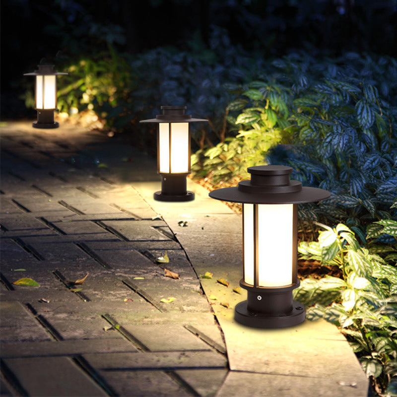 Elegant Outdoor Solar Table Lantern
