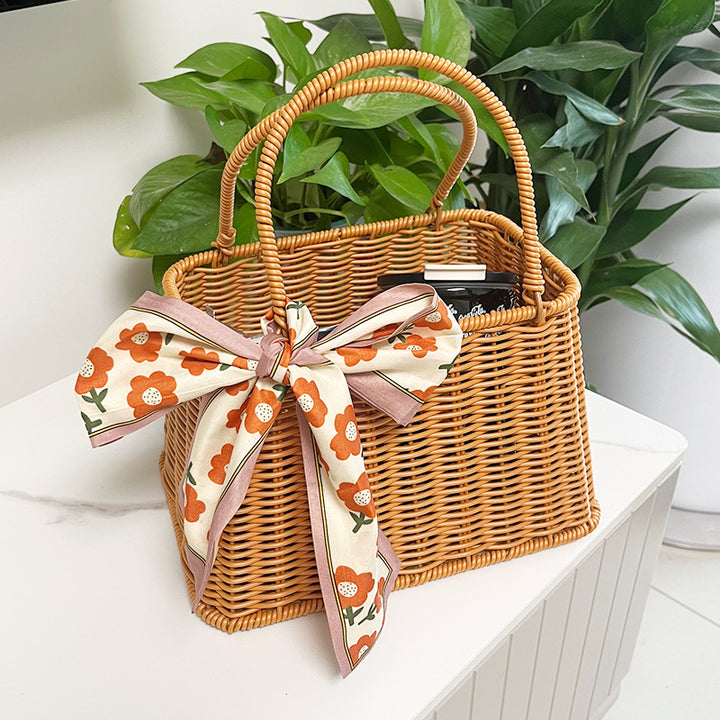 Handwoven Decorative Storage Basket Kalsten