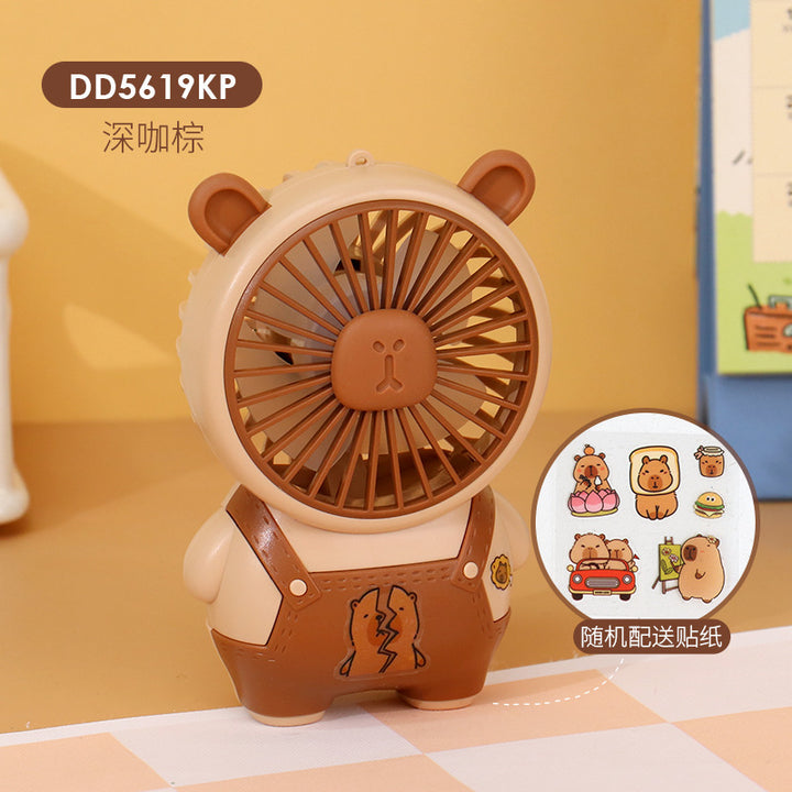 Portable hand fan with funny design and USB connection Kalsten