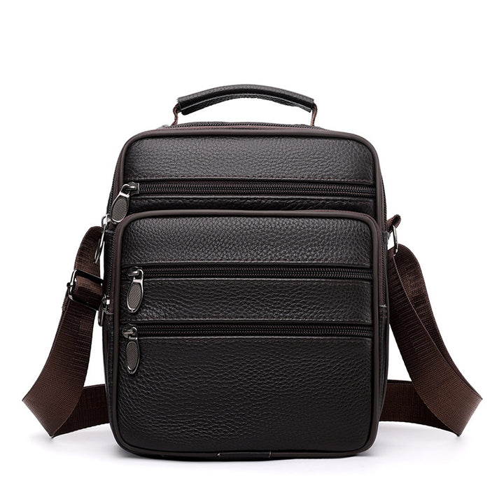 Sleek Multi-Pocket Crossbody Messenger Bag Kalsten