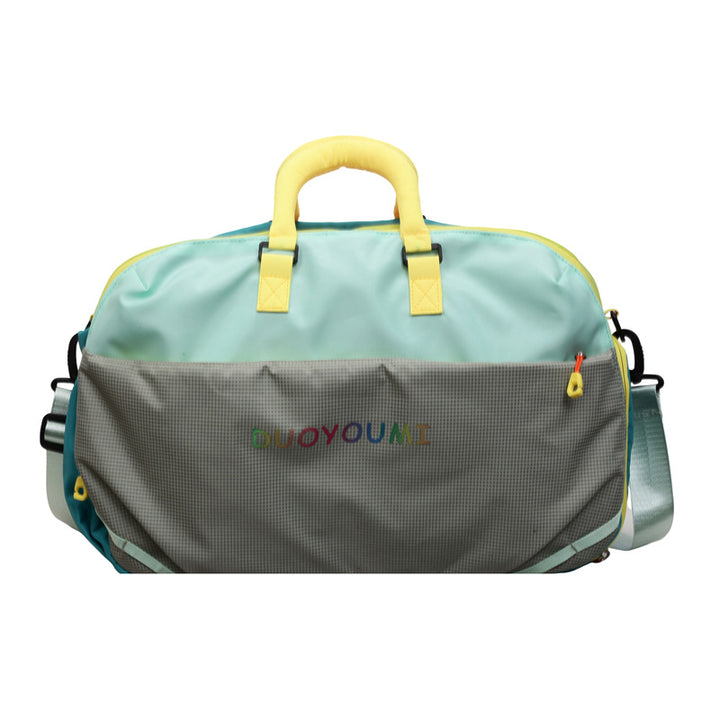 Colorful Multi-Compartment Travel Duffle