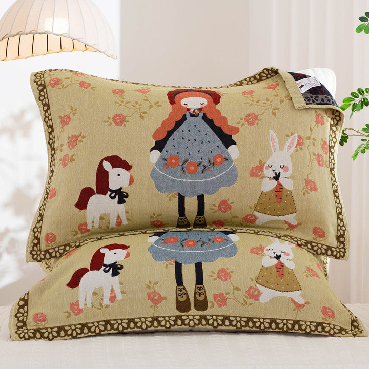 Women's pillowcase with cute dinosaur motif Kalsten