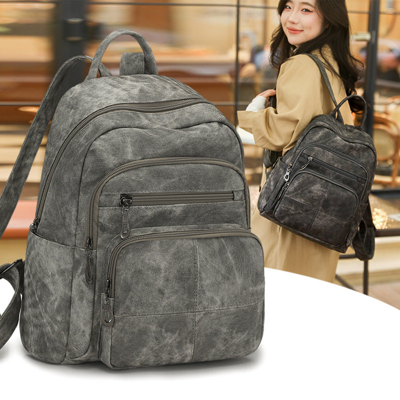 Vintage Leather Backpack Kalsten