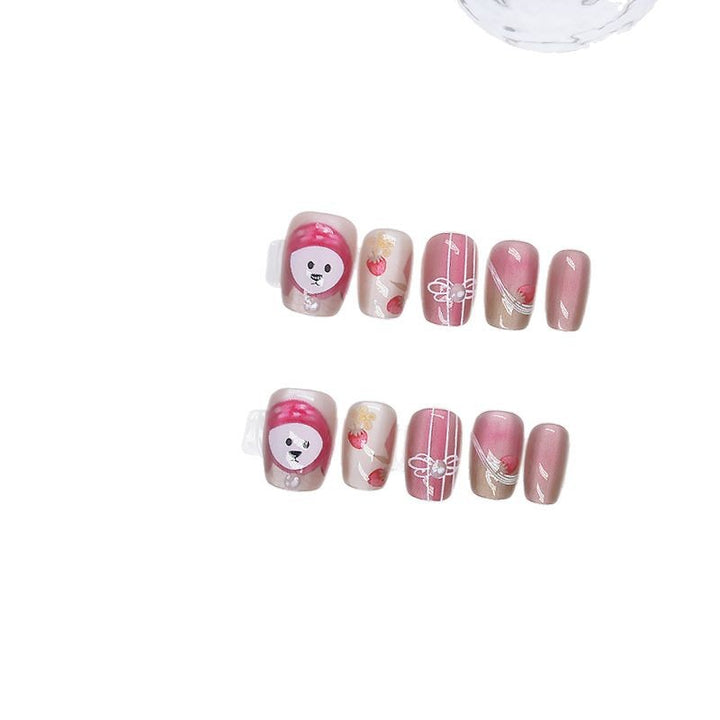 Artistic Cartoon-Themed Press-On Nail Art Kalsten