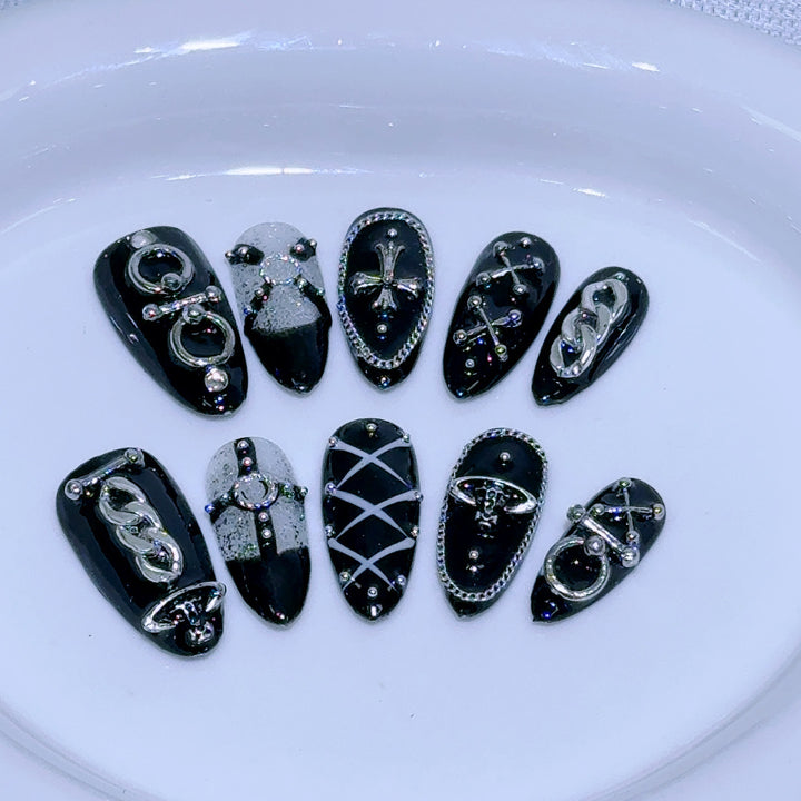 Decorative Gothic Nail Art Set