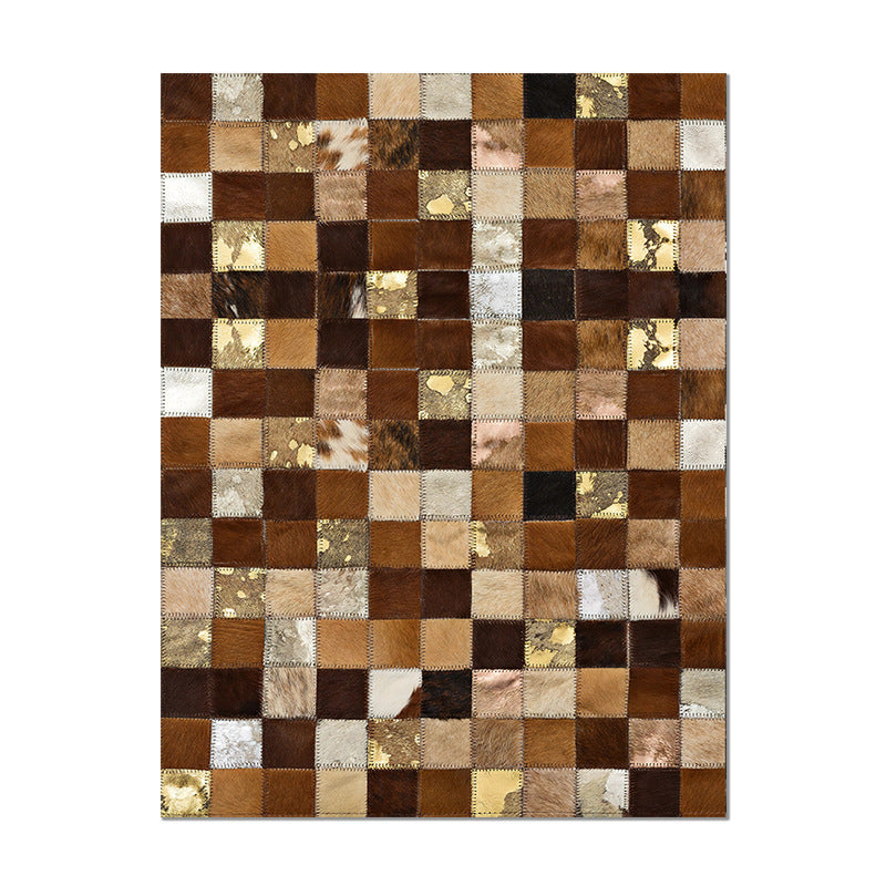 Rustic Patchwork Area Rug Kalsten