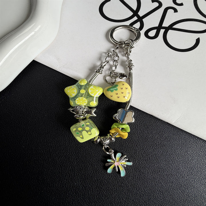 Playful Charm Beaded Keychain Kalsten