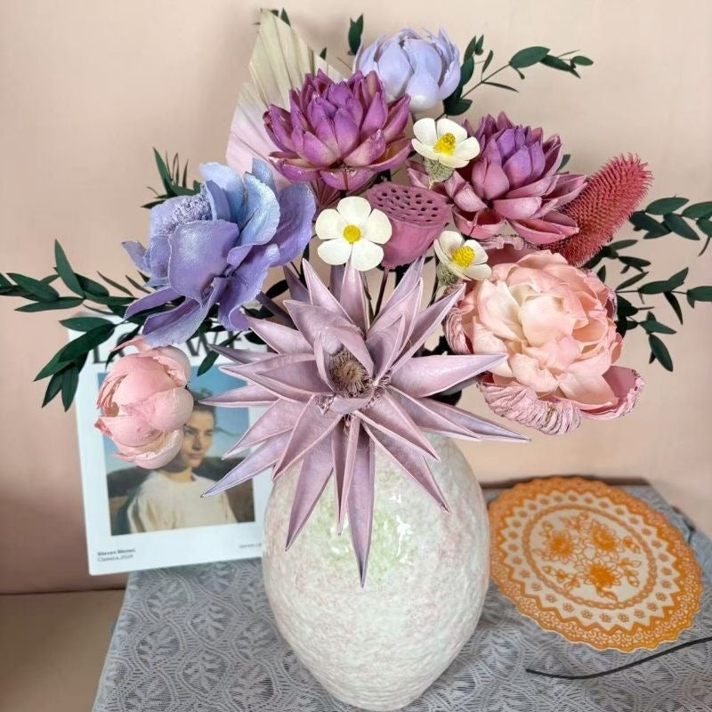 Decorative Faux Floral Bouquet
