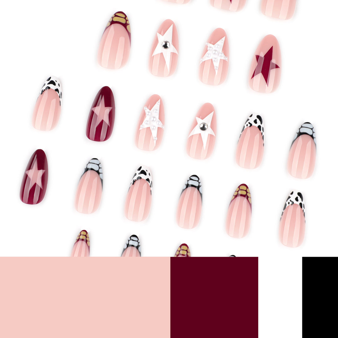 Artful Nail Art with Modern Designs and 3D Accents Kalsten
