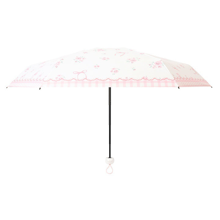Ladies' kid-friendly folding umbrella with fun rabbit design Kalsten