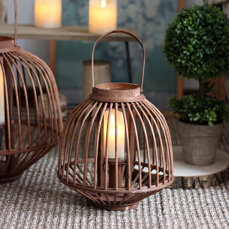 Decorative Rattan Lantern Kalsten