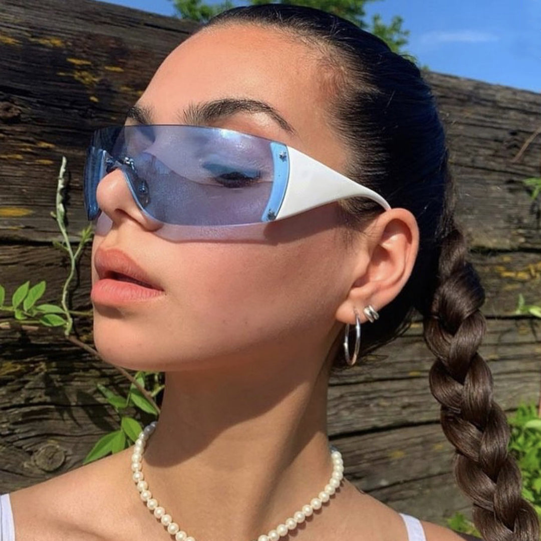 Women's stylish visor-like sunglasses Kalsten