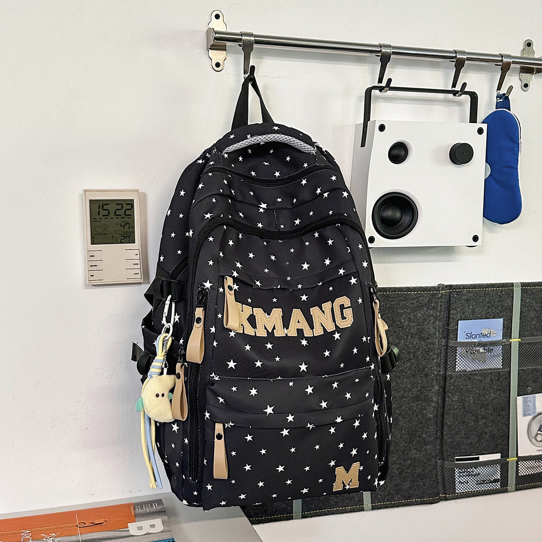 Trendy Star-Patterned Backpack Kalsten