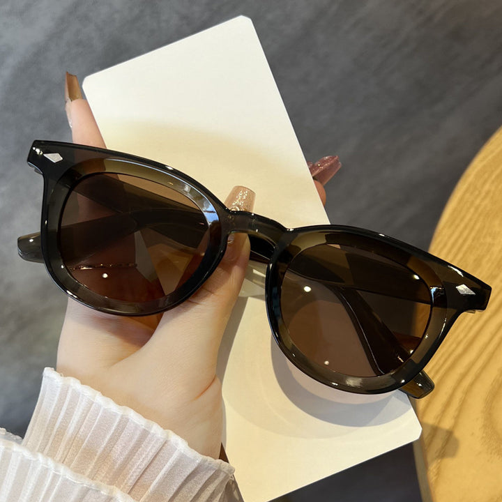Women's fashion Cat-Eye sunglasses with transparent frame Kalsten