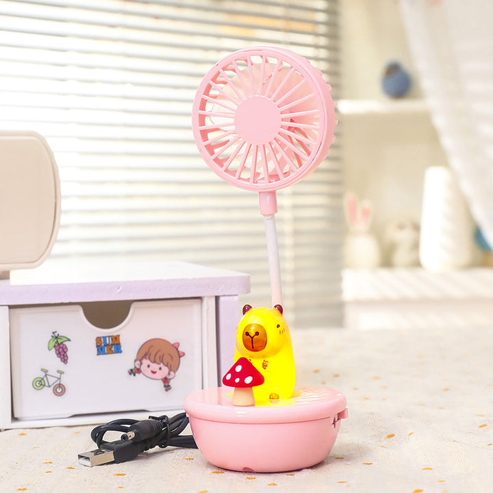 Women's USB Table Fan with LED Design Kalsten