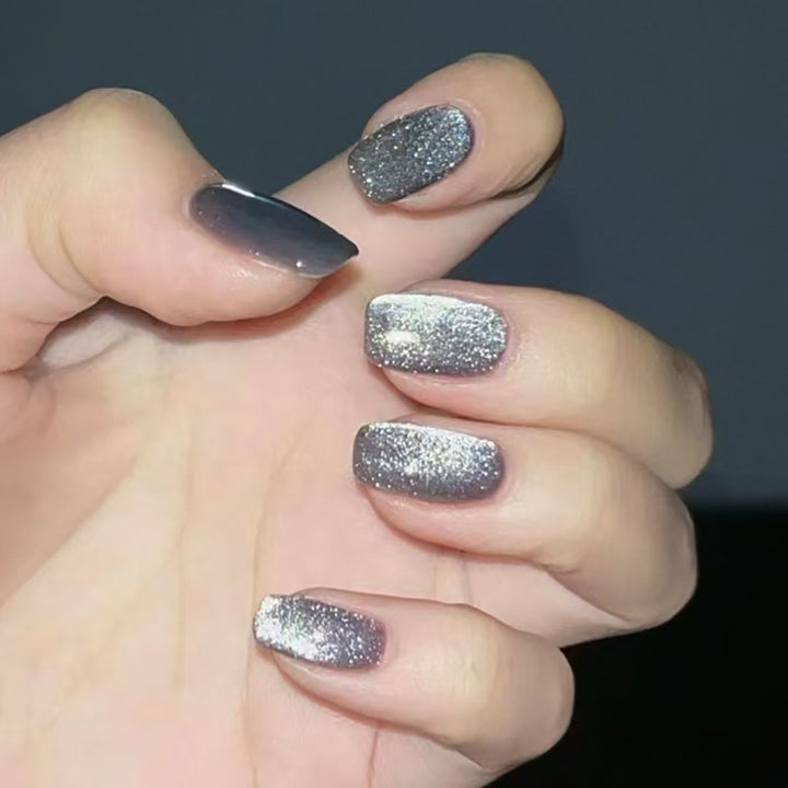Premium Glitter Press-On Nails