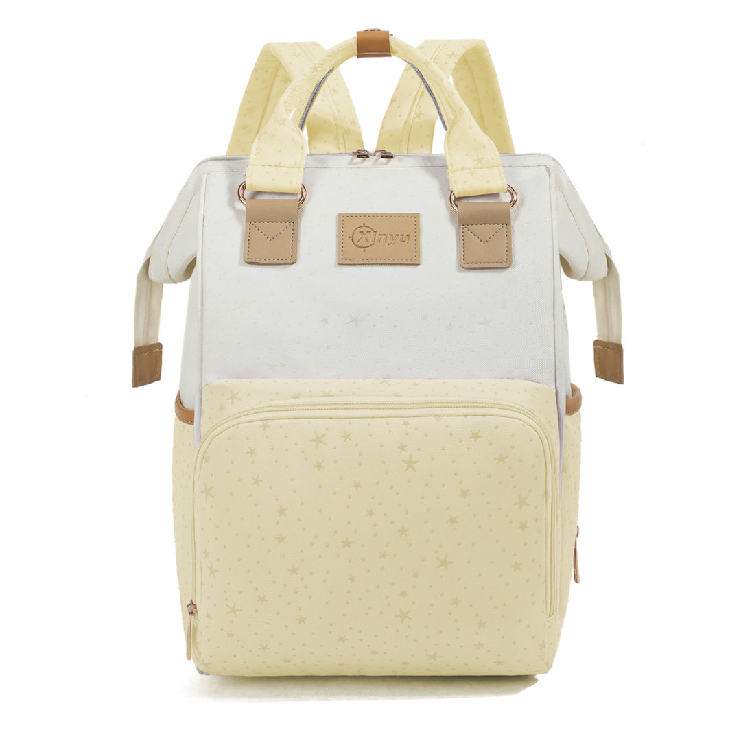 Star-Patterned Multi-Compartment Backpack Kalsten