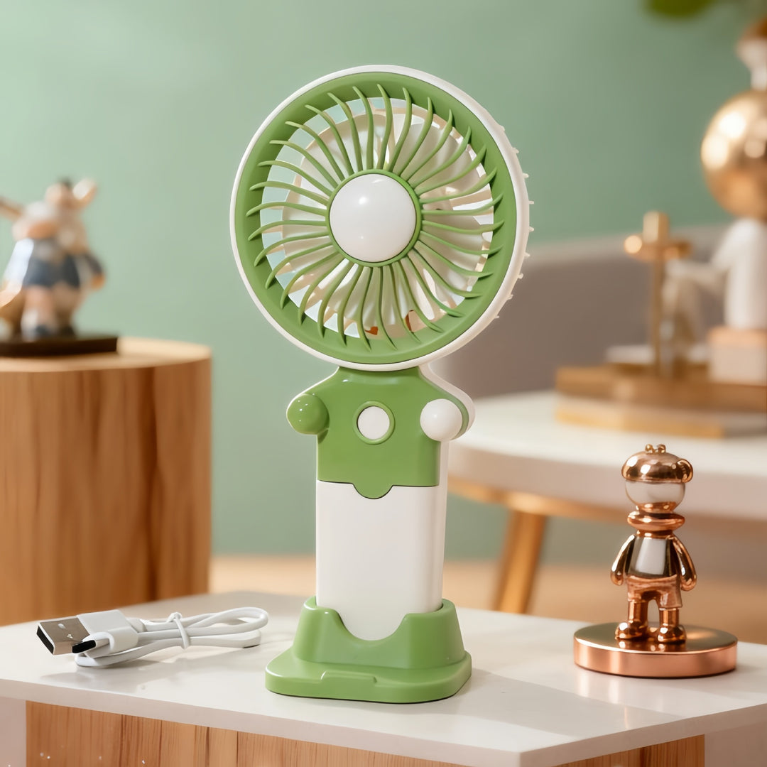 Ladies Portable USB Fan with Flexible Holder Kalsten