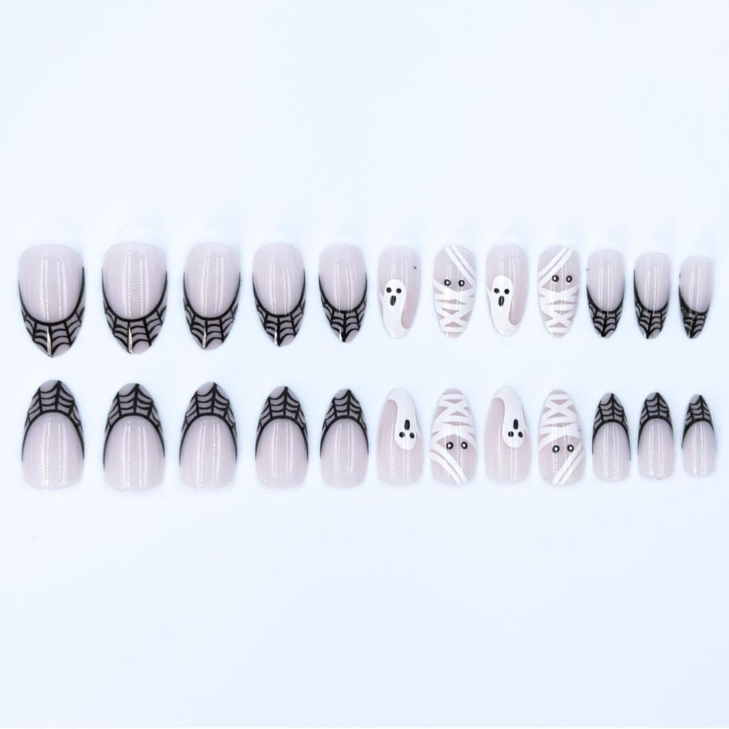 Whimsical Halloween-Themed Nail Art Kit