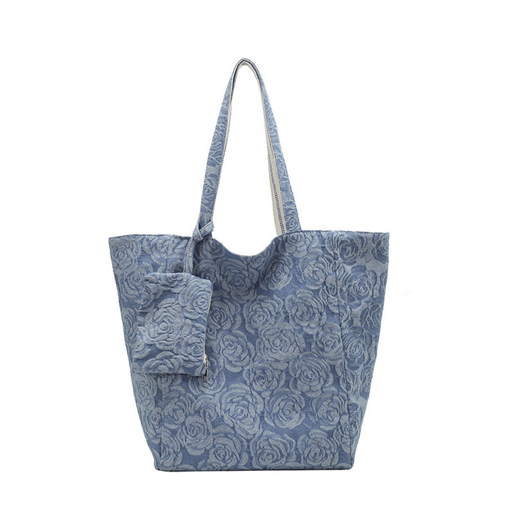 Large shopping bag with floral design Kalsten