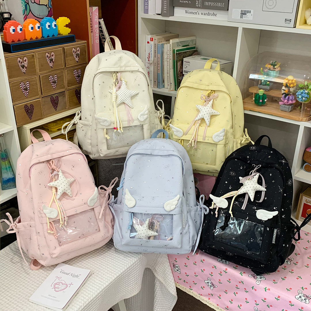 Cute Illustrated Design Backpack Kalsten