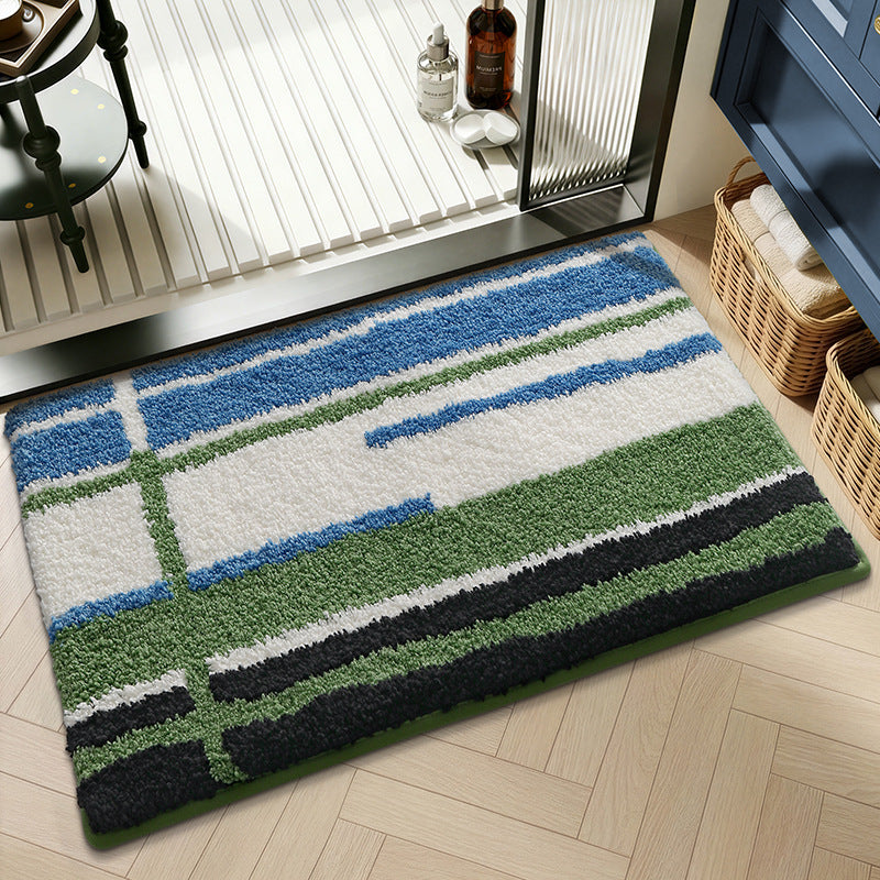 Artistic Abstract Bath Mat Kalsten