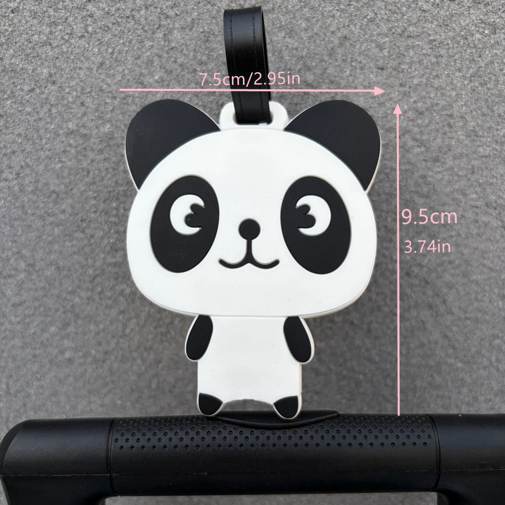 Cute Panda-Shaped Luggage Tag Kalsten