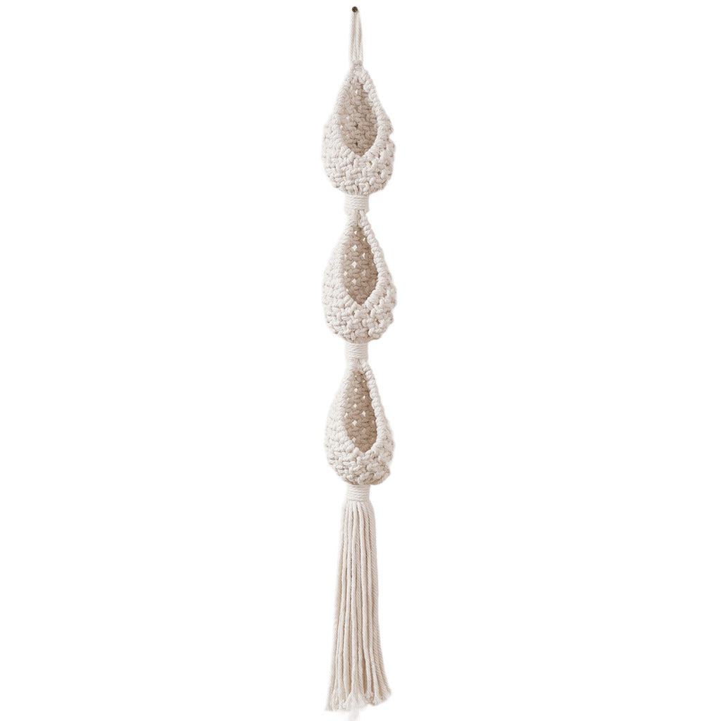 Macramé Plant Holder with Decorative Hanging Design Kalsten