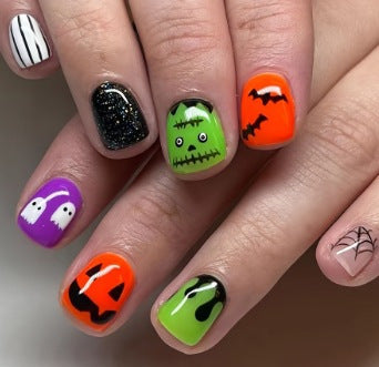 Artistic Halloween-Themed Nail Art Kalsten 1789915324
