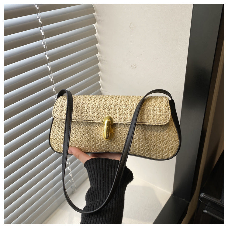Textured Handheld Satchel