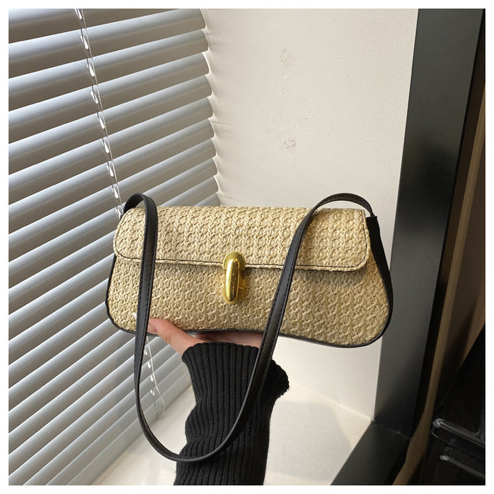 Textured Handheld Satchel