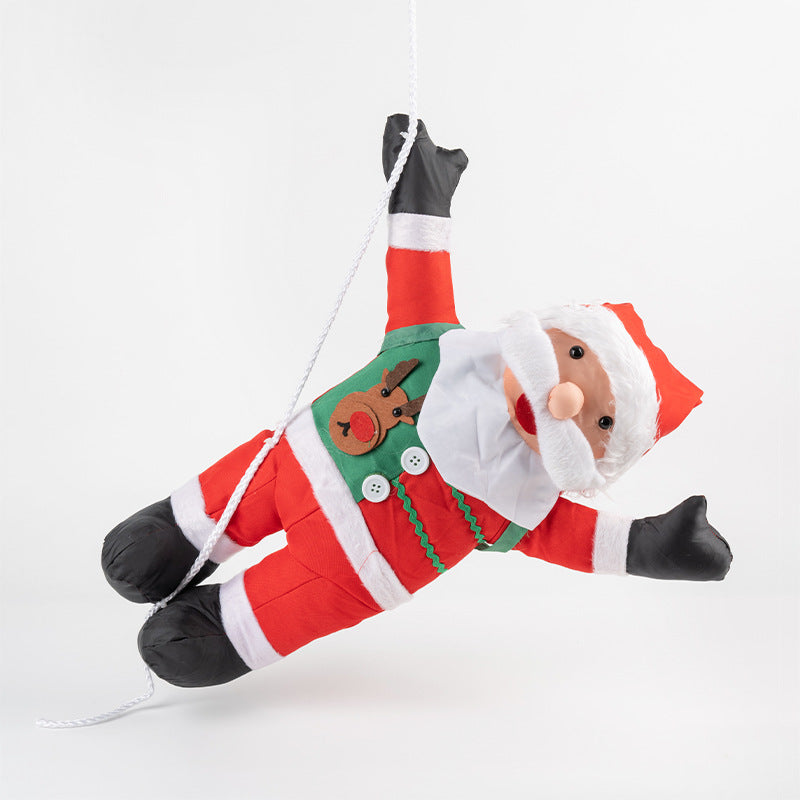 Decorative Santa Claus figure with movable arms