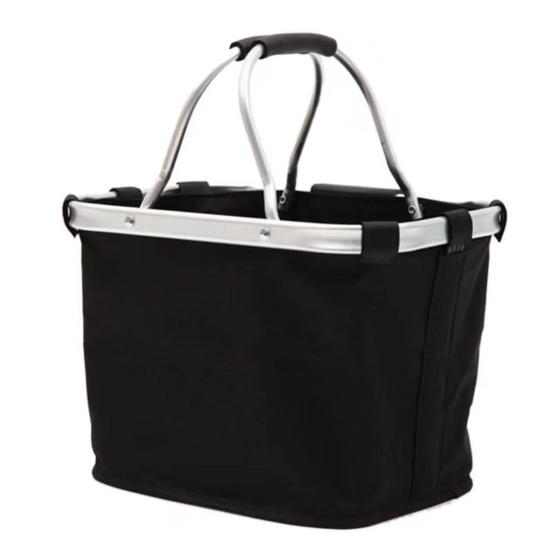 collapsible insulated front bike basket with quick-release mounting and waterproof liner Kalsten