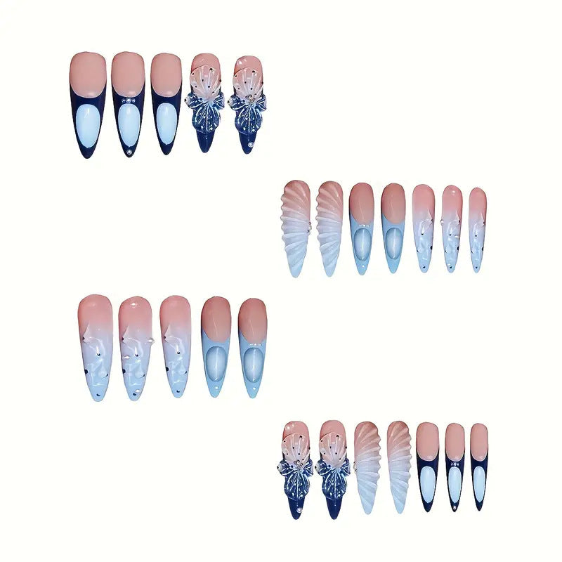 Artistic Themed Nail Extensions Kalsten