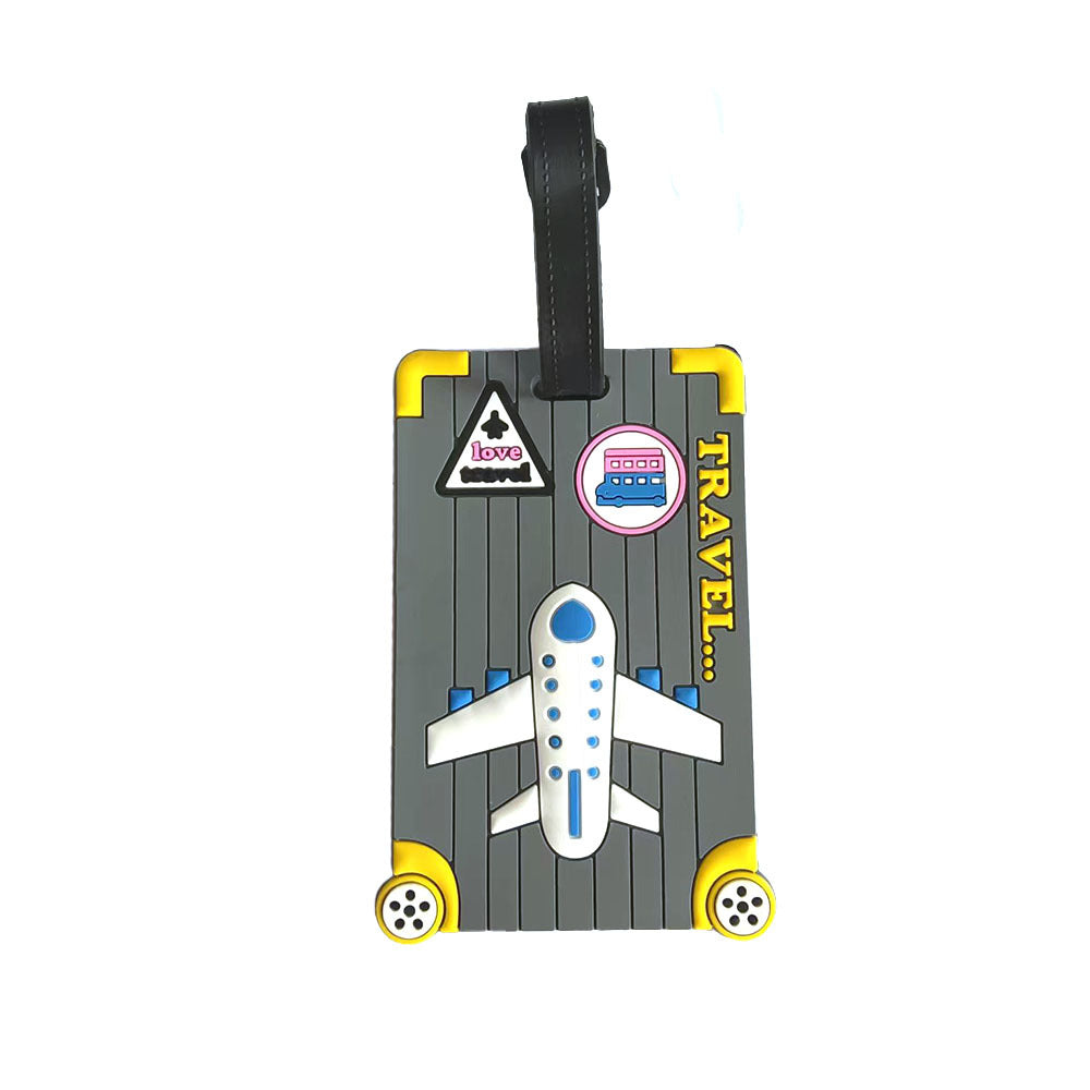 Unisex luggage tag in creative airplane design Kalsten