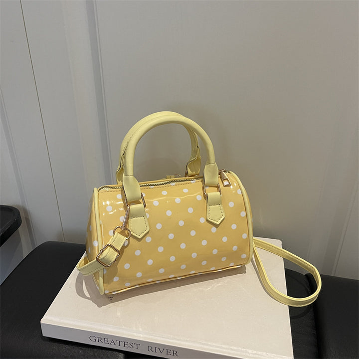 Polka Dot Handheld Satchel
