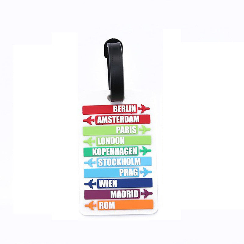 Unisex Luggage Tag with City Motifs Kalsten