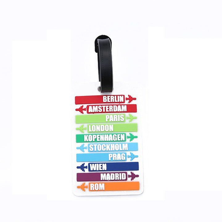Unisex Luggage Tag with City Motifs Kalsten