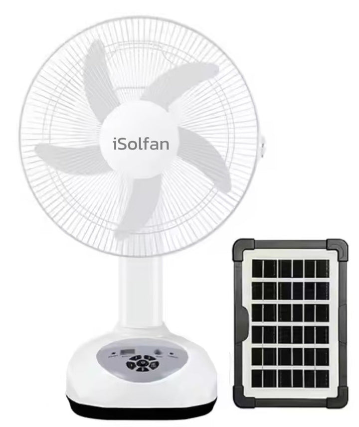 Unisex Solar-powered Stand Fan Kalsten