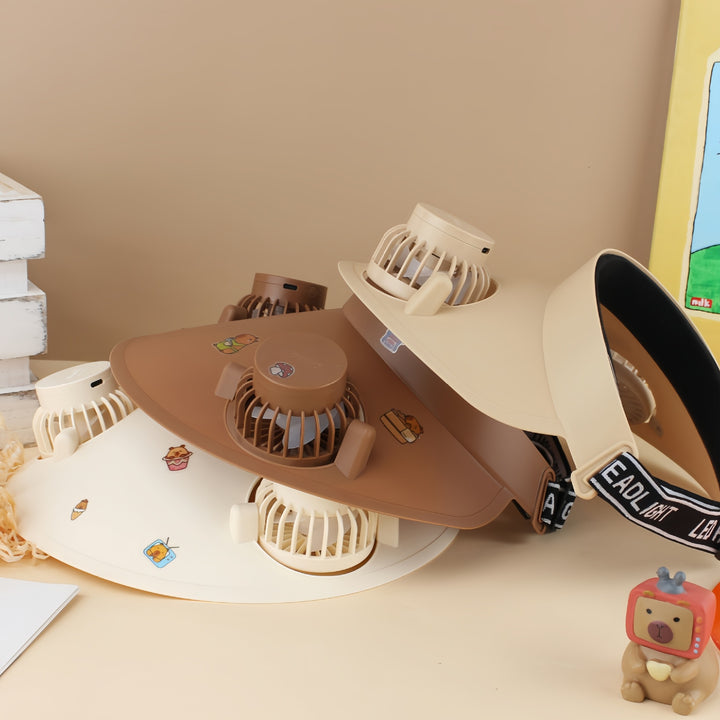 Wearable cooling visor Kalsten