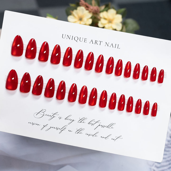 Glossy Long Stiletto Press-On Nails