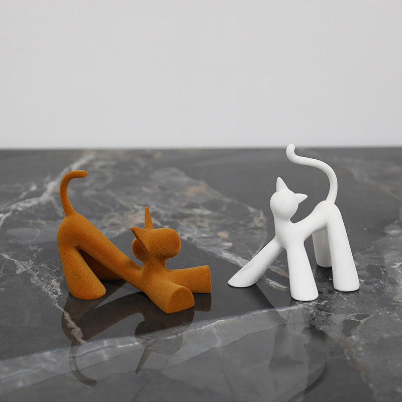 Decorative Cat Figurine