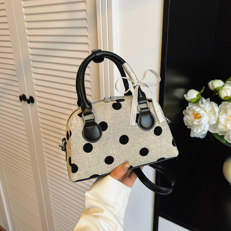 Whimsical Polka Dot Mini Handbag Kalsten