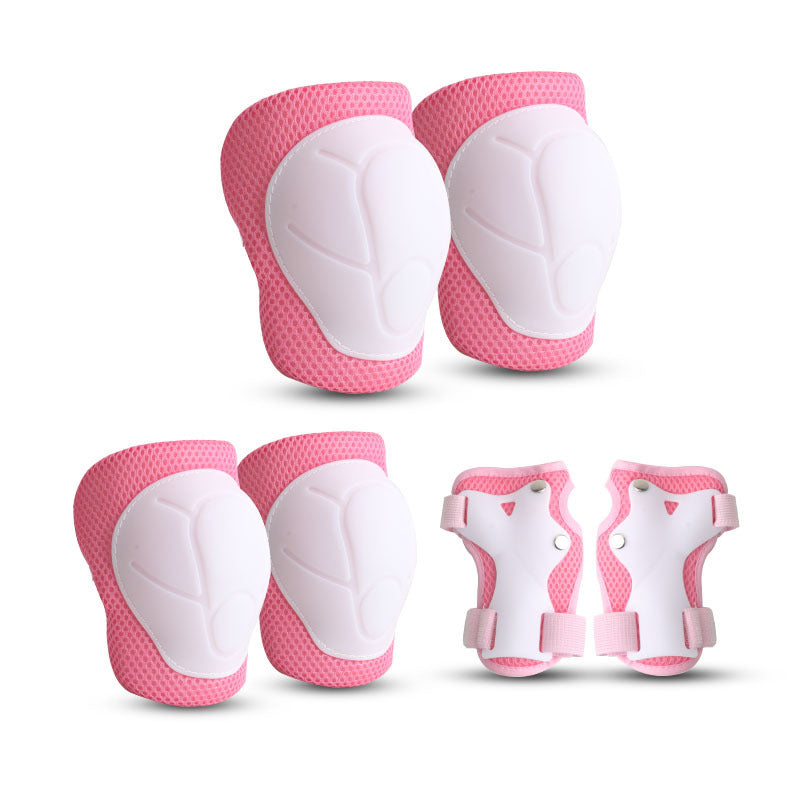 Children's Colorful Safety Helmet and Protective Gear Set Kalsten