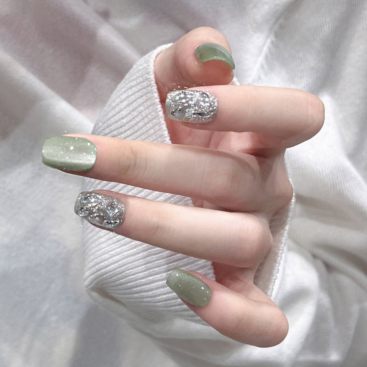 Decorative Press-On Nail Design Set Kalsten
