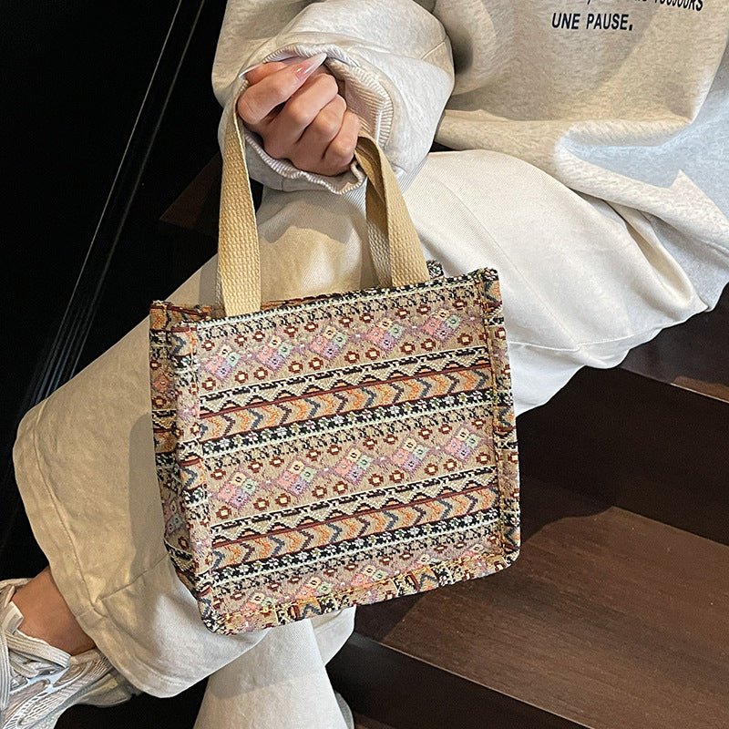 Decorative Bohemian Tote Bag
